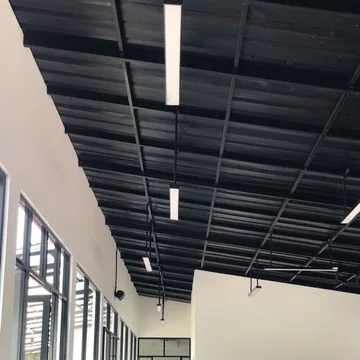 IMAGEN: trabajo 12 de 13 — techo de lámina tapado con plafón de tablaroca