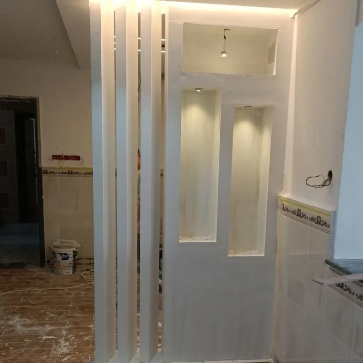 IMAGEN: trabajo 2 de 9 del catálogo — muro simple dividiendo un ambiente