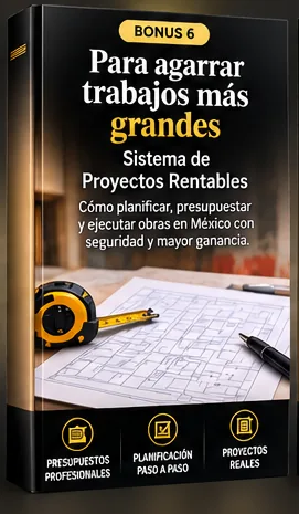 IMAGEN: mockup del bonus 6 de 10 — Sistema de Proyectos Rentables